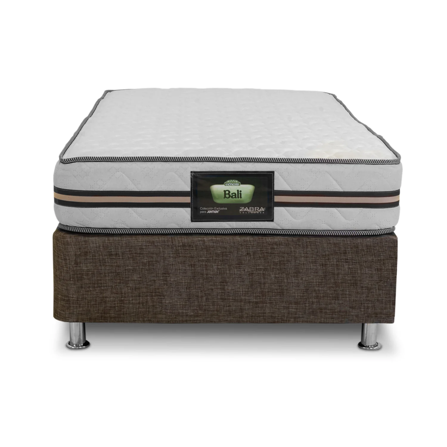 Base Cama Par King Splendor Plata - Image 2
