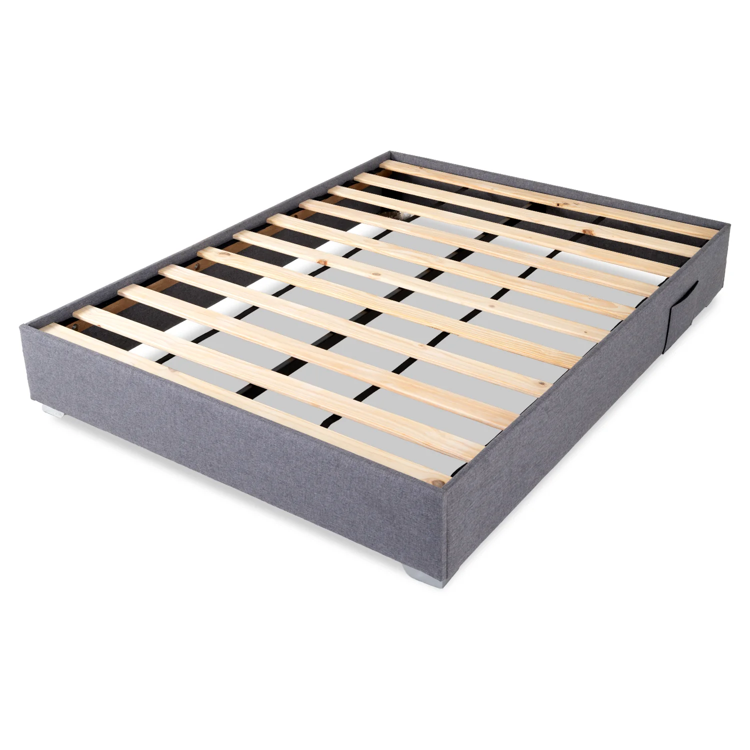 Base Cama Queen Pier Desarmable Gris - Image 7