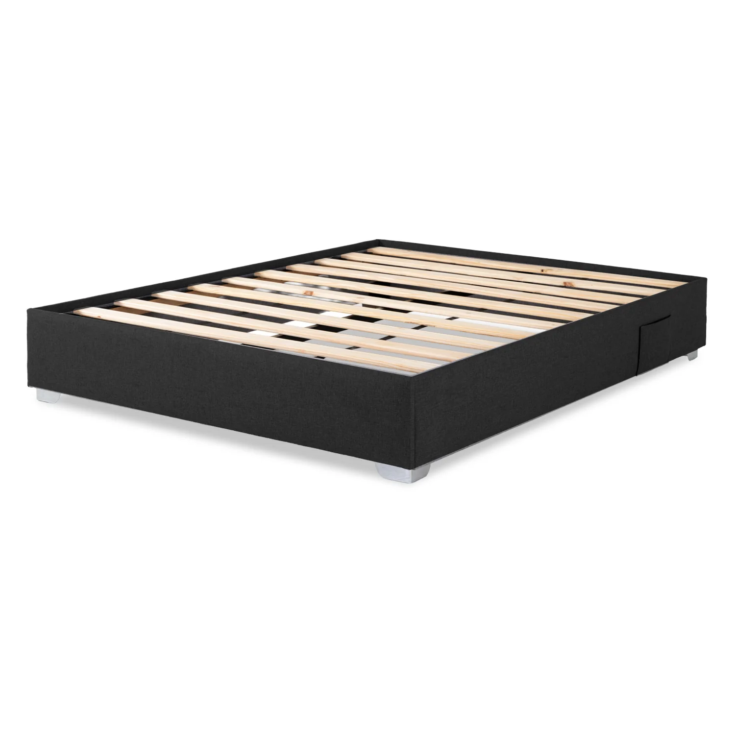 Base Cama Queen Pier Desarmable Negro - Image 4