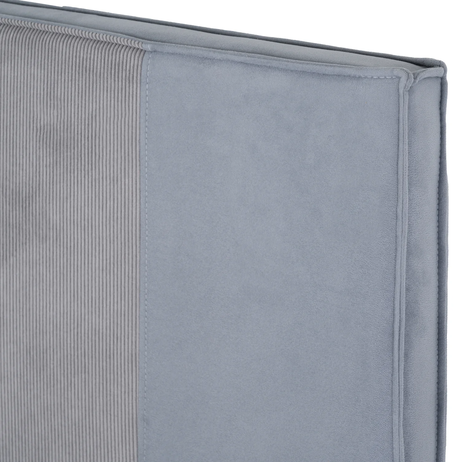 Cama 1.00 Tokyo Microfibra Gris, Natural - Image 3