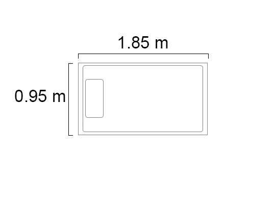 Cama Auxiliar 0.90 Metz Blanco - Image 5