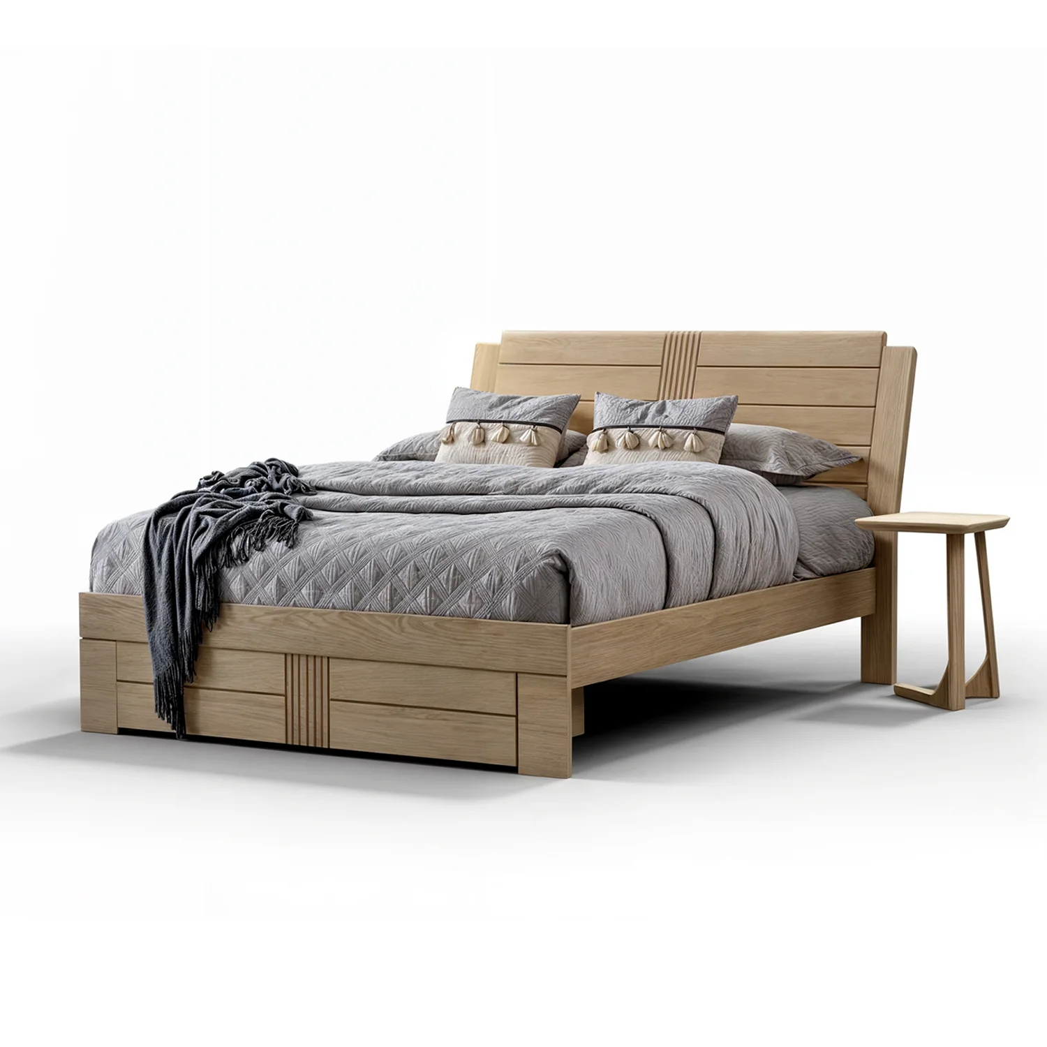 Cama King Ibiza Natural
