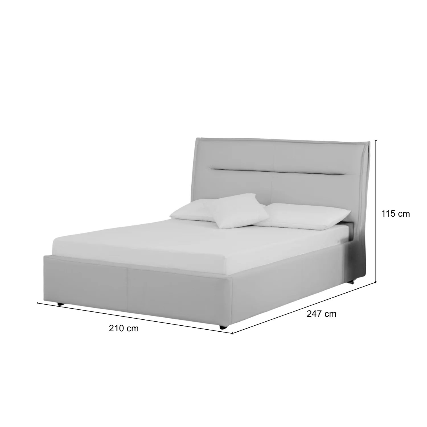 Cama King Luka Plomo - Image 4