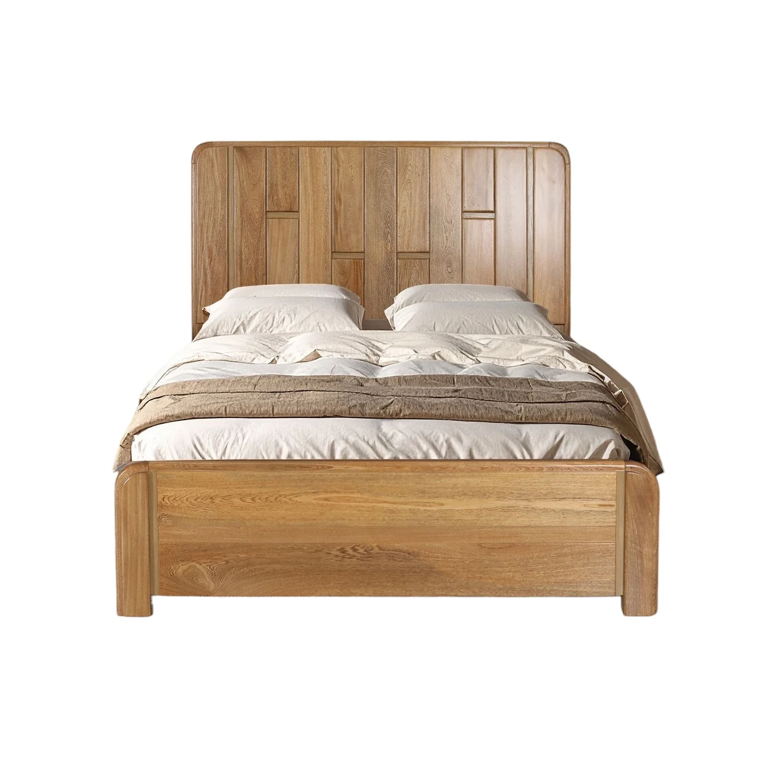 Cama Semi Doble Ceratto Roble Natural - Image 3