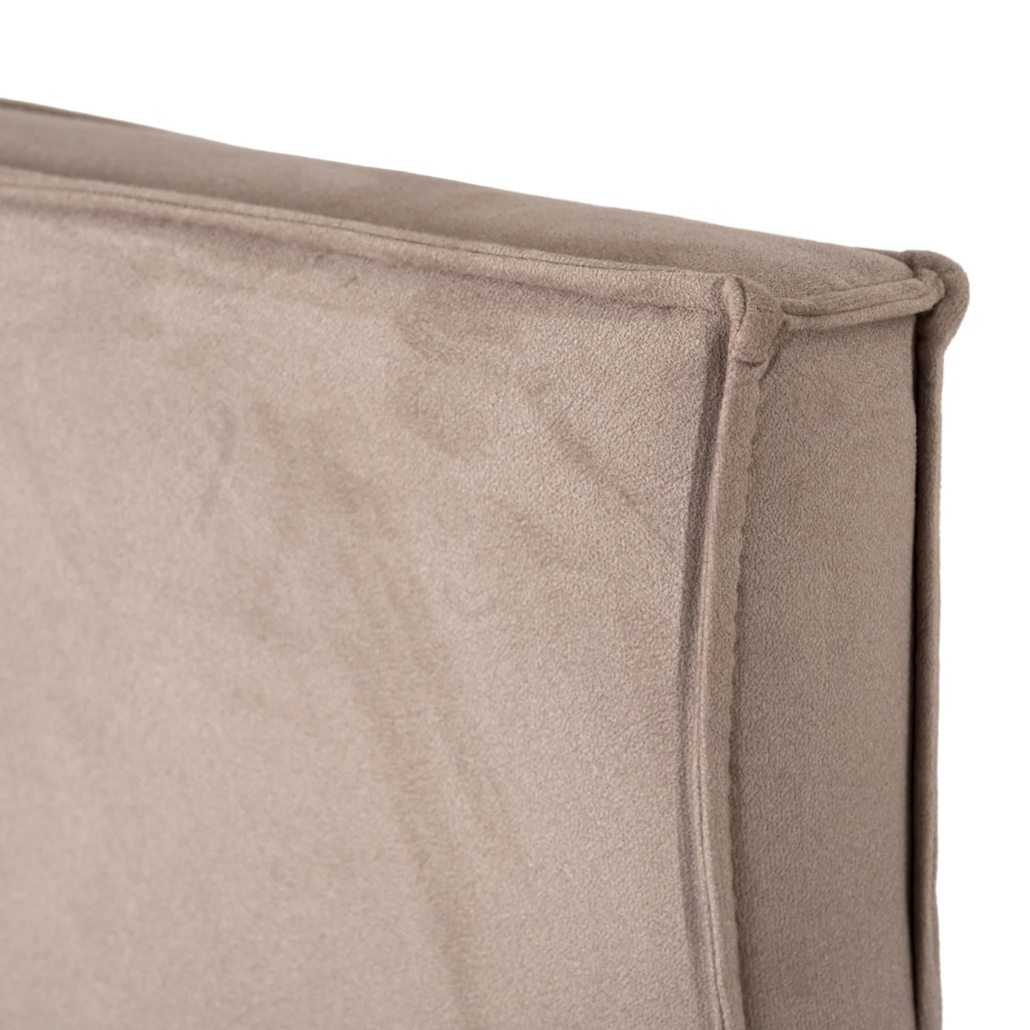 Cama Semi Doble Tokyo Microfibra Taupe, Natural - Image 4