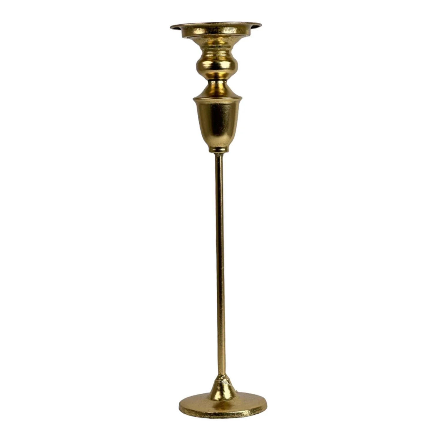 Candelabro11X11X48.5 Vintage Dorado F243 - Image 3