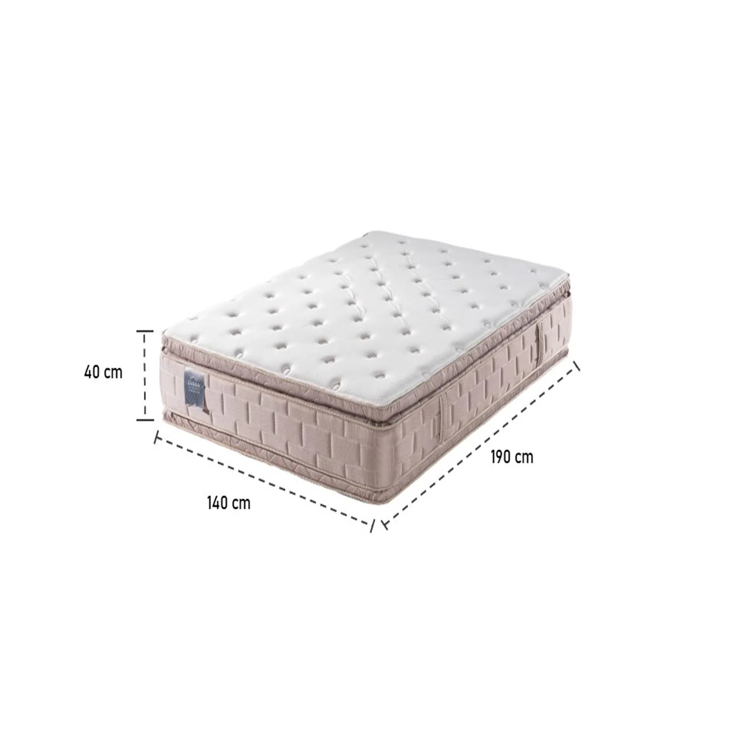 Colchón Doble Aurora Beige Doble Pillow Top (Garantía 15 Años) - Image 6