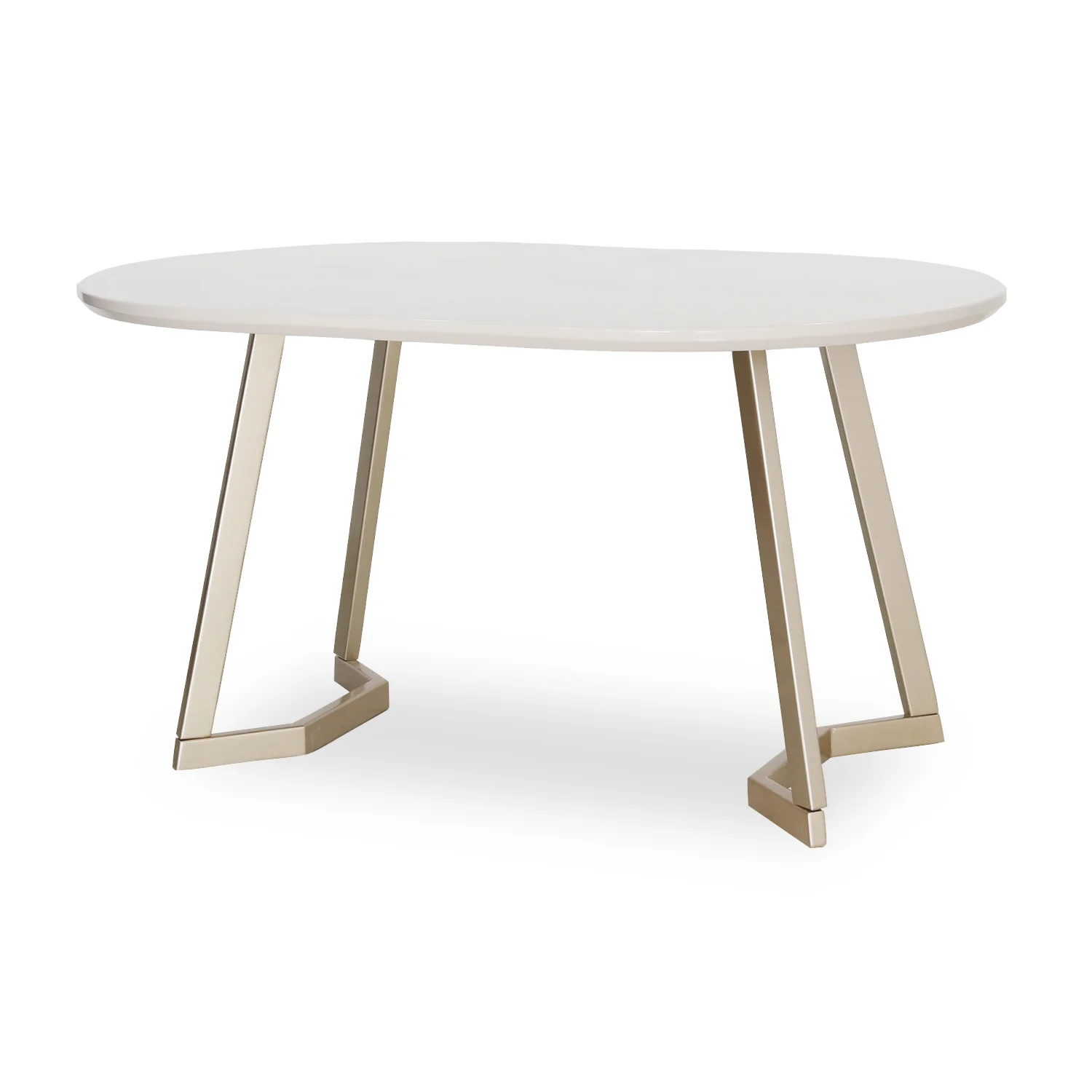 Comedor 6 Puestos Capri Estocolmo Blanco, Champaña - Image 2