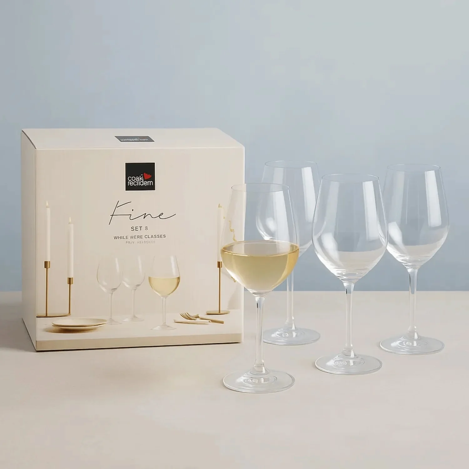 Copa VinoBlanco RoyalLerdam SetX6 410Ml - Image 3