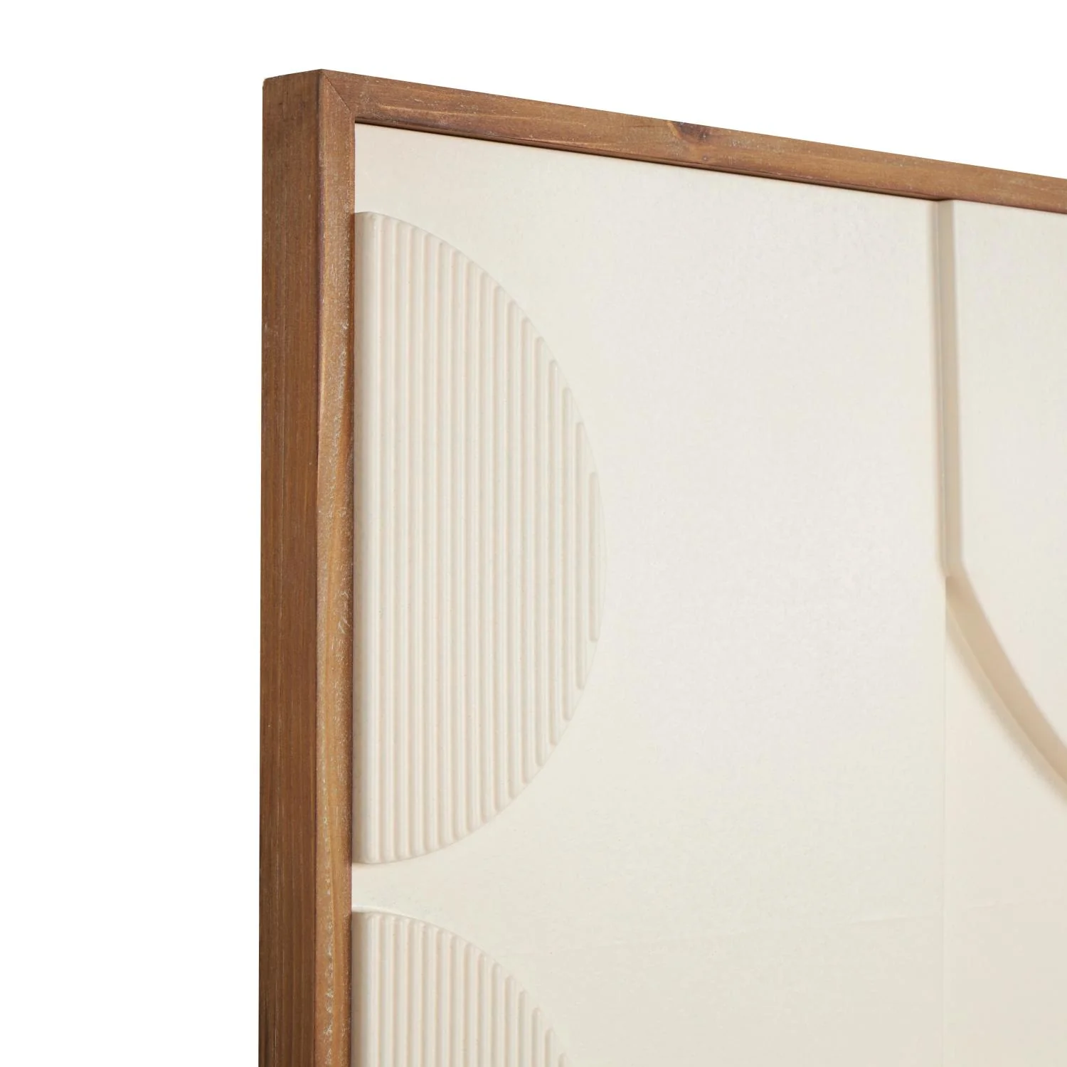 Cuadro Decorativo 76X60X3 Beige Geometria Abstracta - Image 4