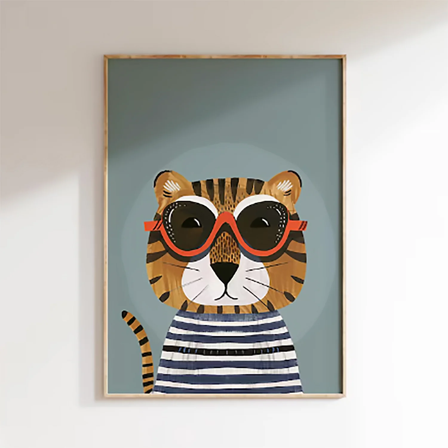 Cuadro Infantil 40X60 Gato Cool - Image 2