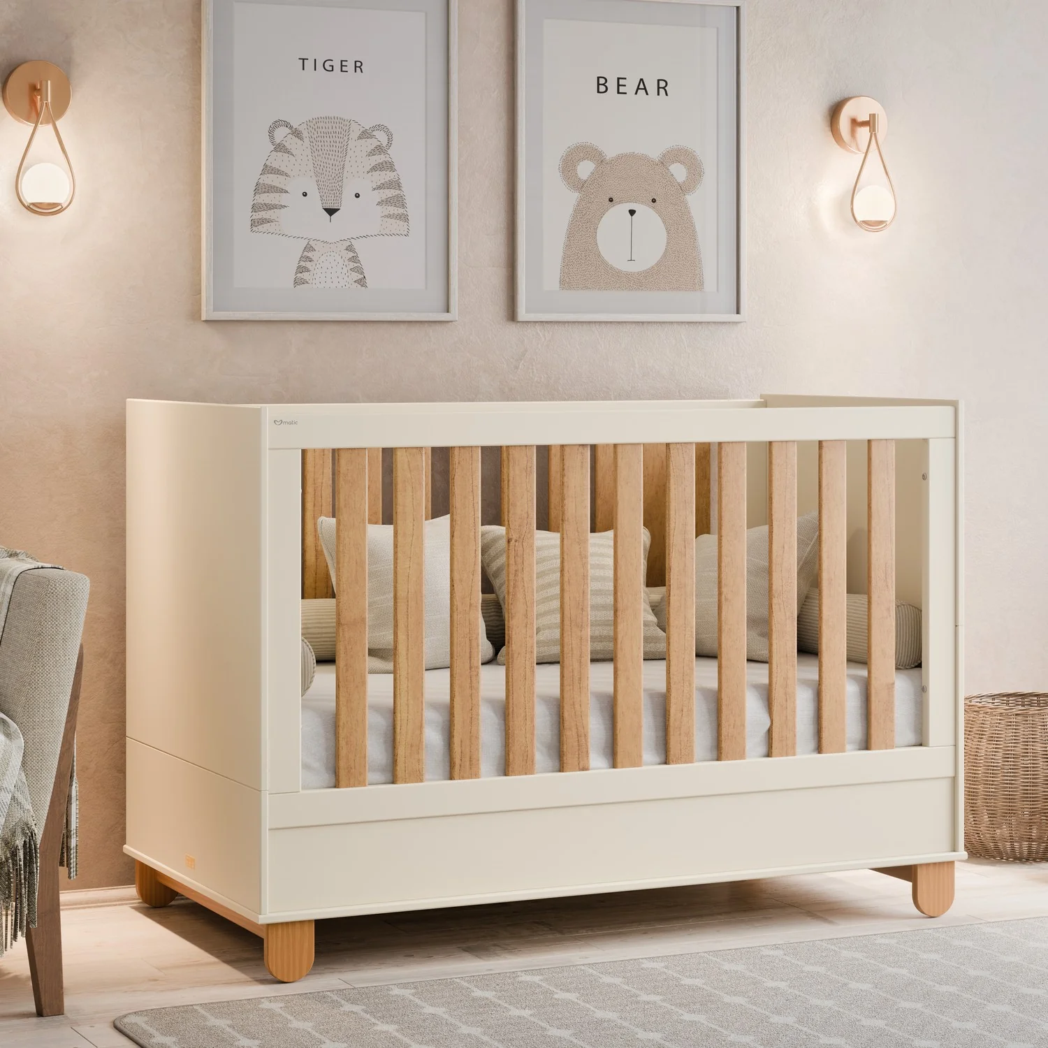 Cuna Dana Natural, Off White - Image 2