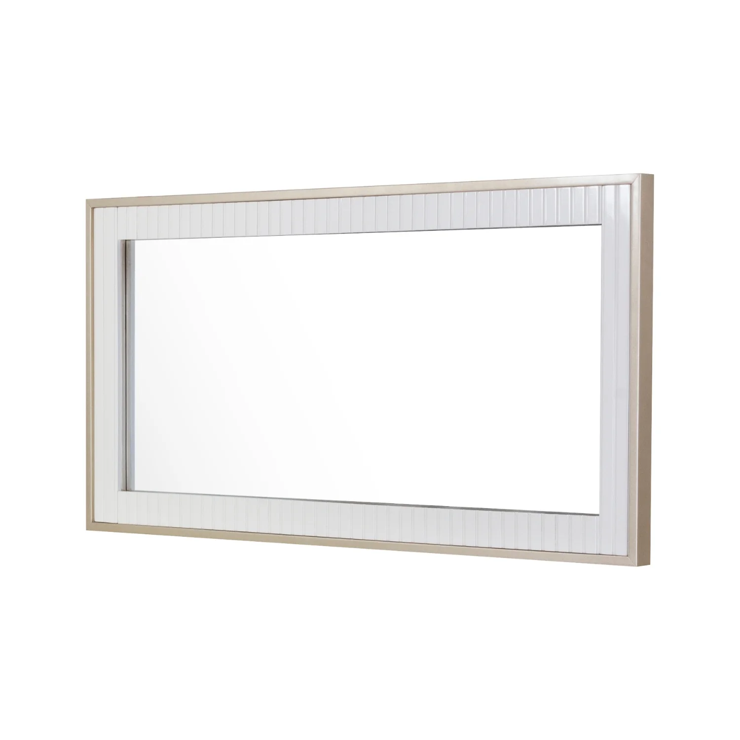 Espejo Berlin Blanco Perla, Champaña Premium - Image 2