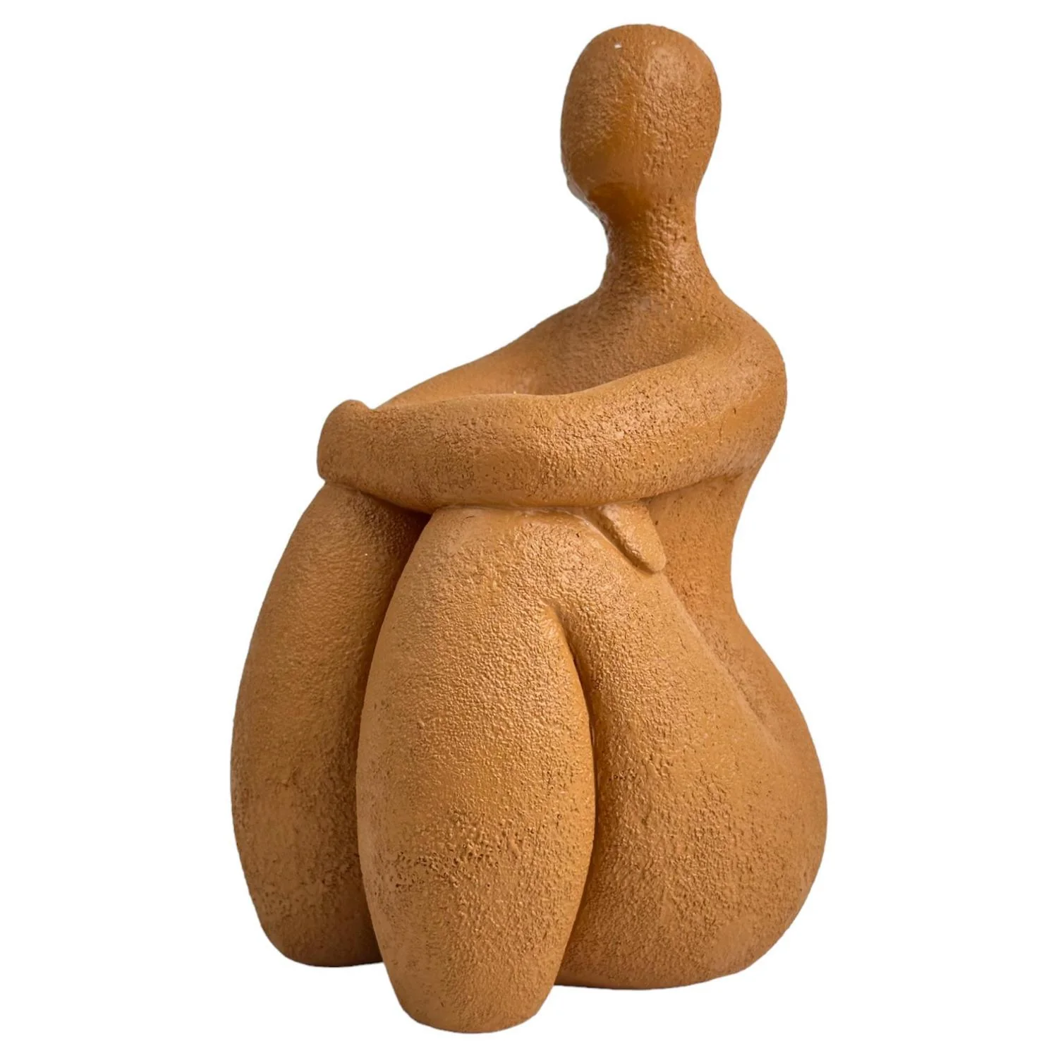 Figura 12X11X19 Chubby Ocre F243 - Image 3