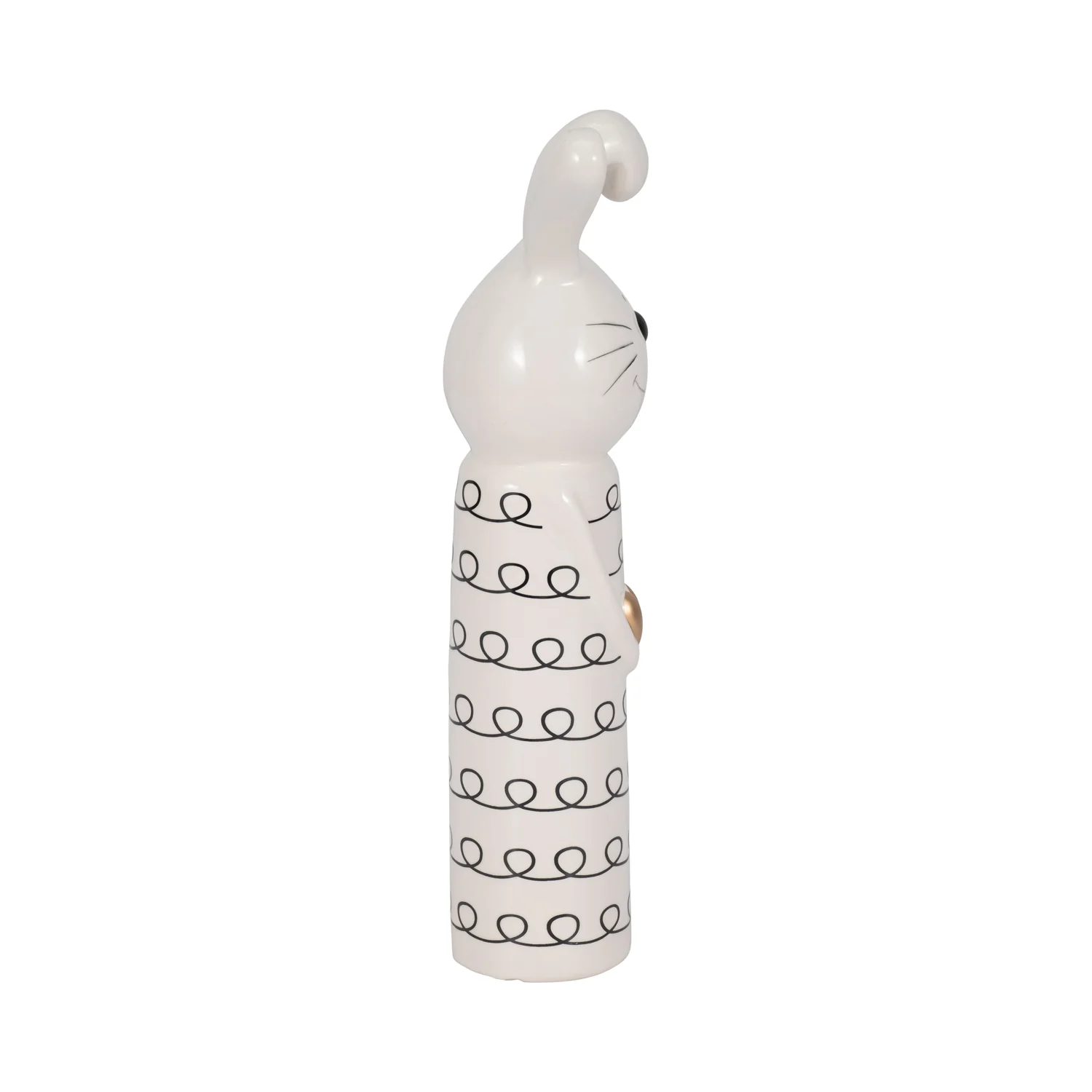 Figura 30X10X7 Beige Conejo Lv25 - Image 2