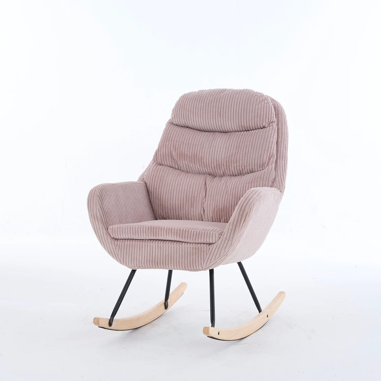 Mecedora Nala Velvet Beige 74X94X96 - Image 4