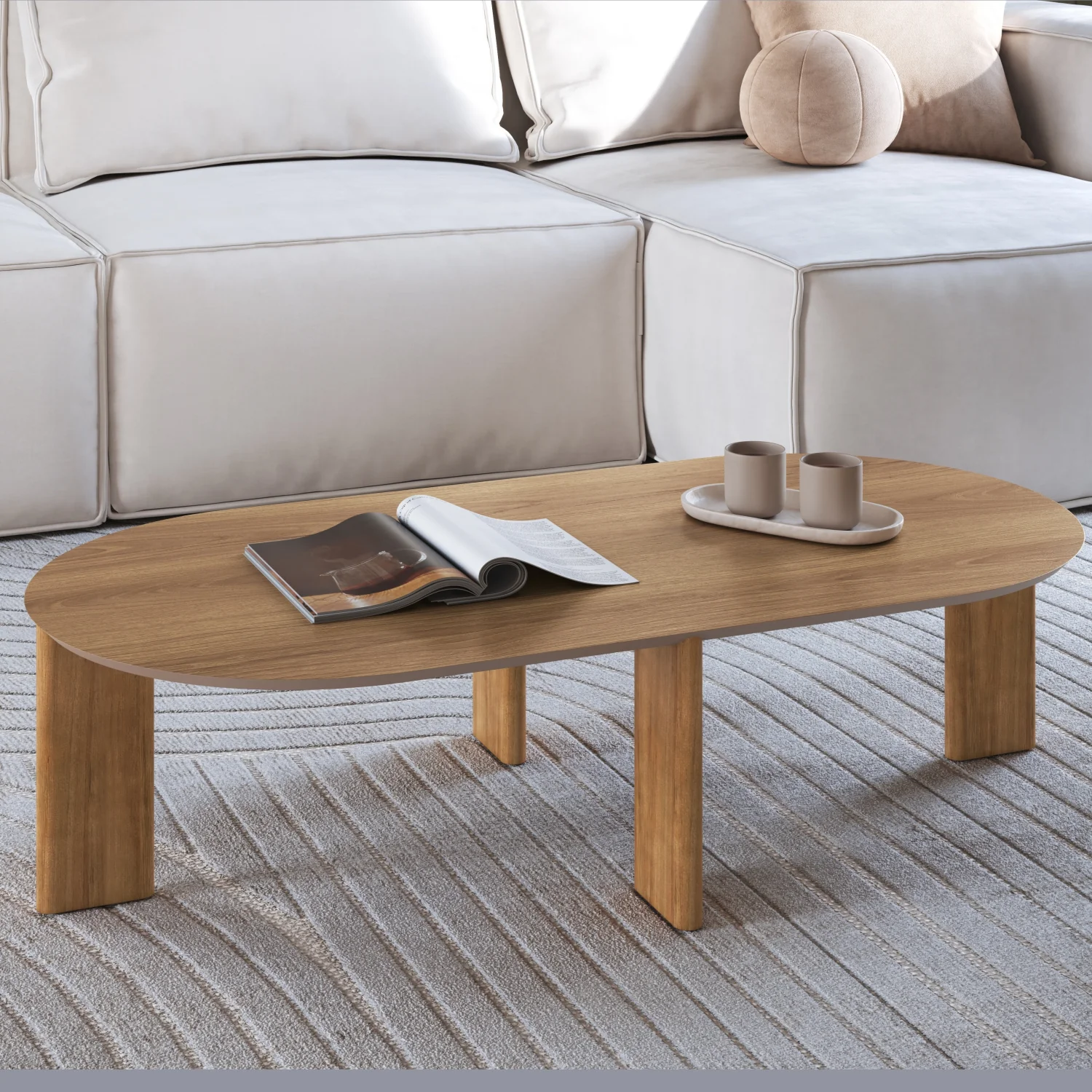 Mesa De Centro Axel Natural 120X30X60 - Image 2