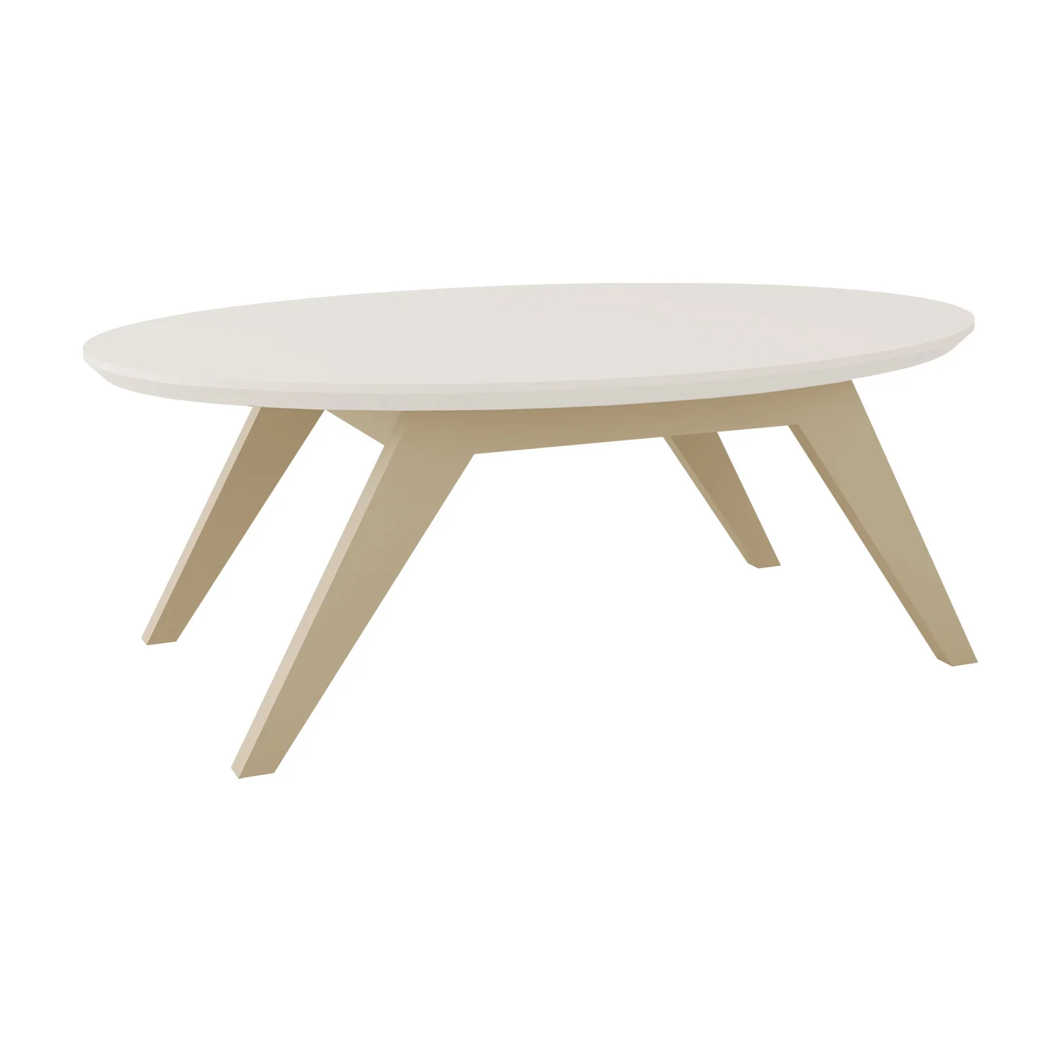 Mesa de Centro Lexus 33X90X60 Off White, Champaña - Image 3