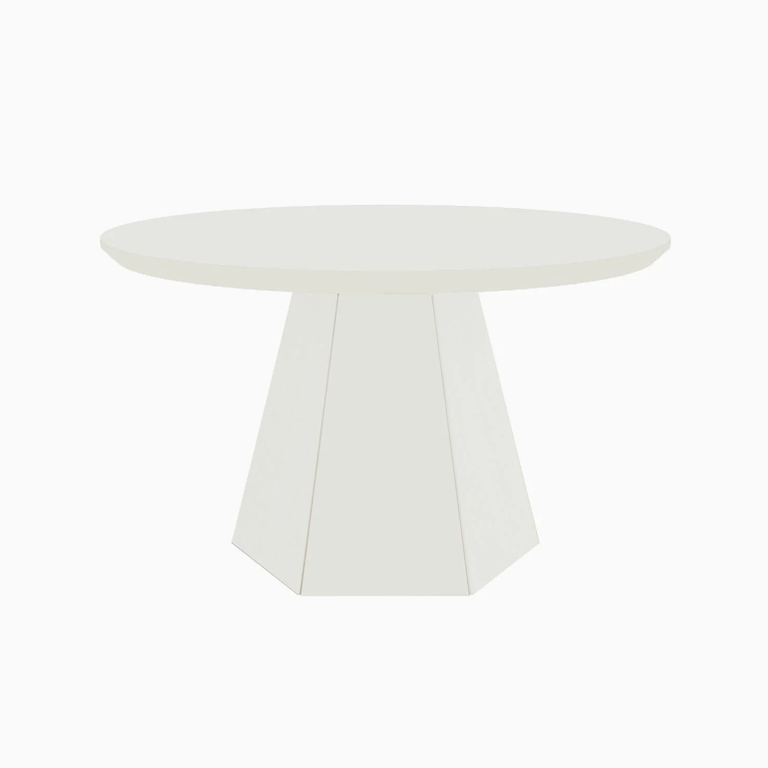 Mesa De Centro Madeira 70X40 Cm Off White