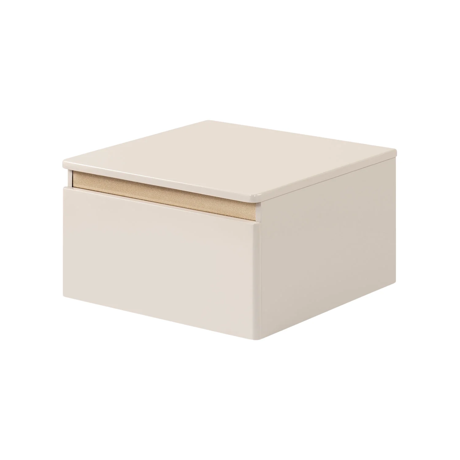 Mesa De Noche Harrison Greige, Champaña Flotante 38 Cm - Image 2