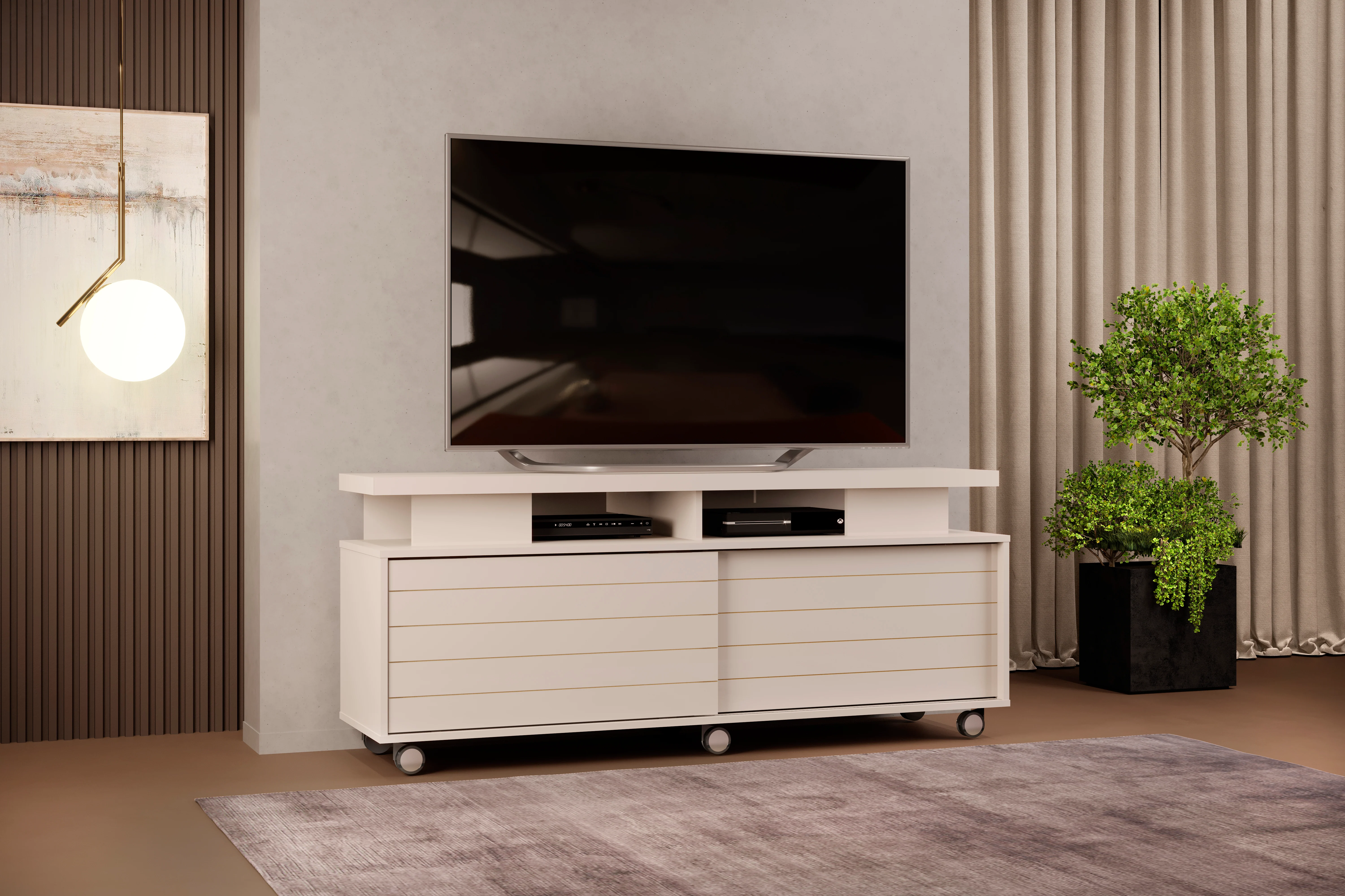 Mesa Tv Barton 1.50 Off White - Image 2