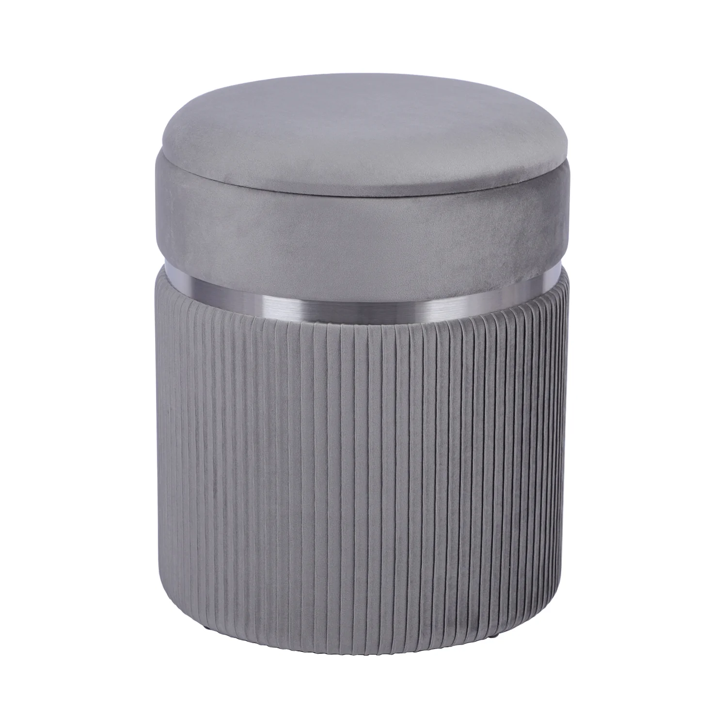Puff Cincinati Gris 36X36X44 - Image 4