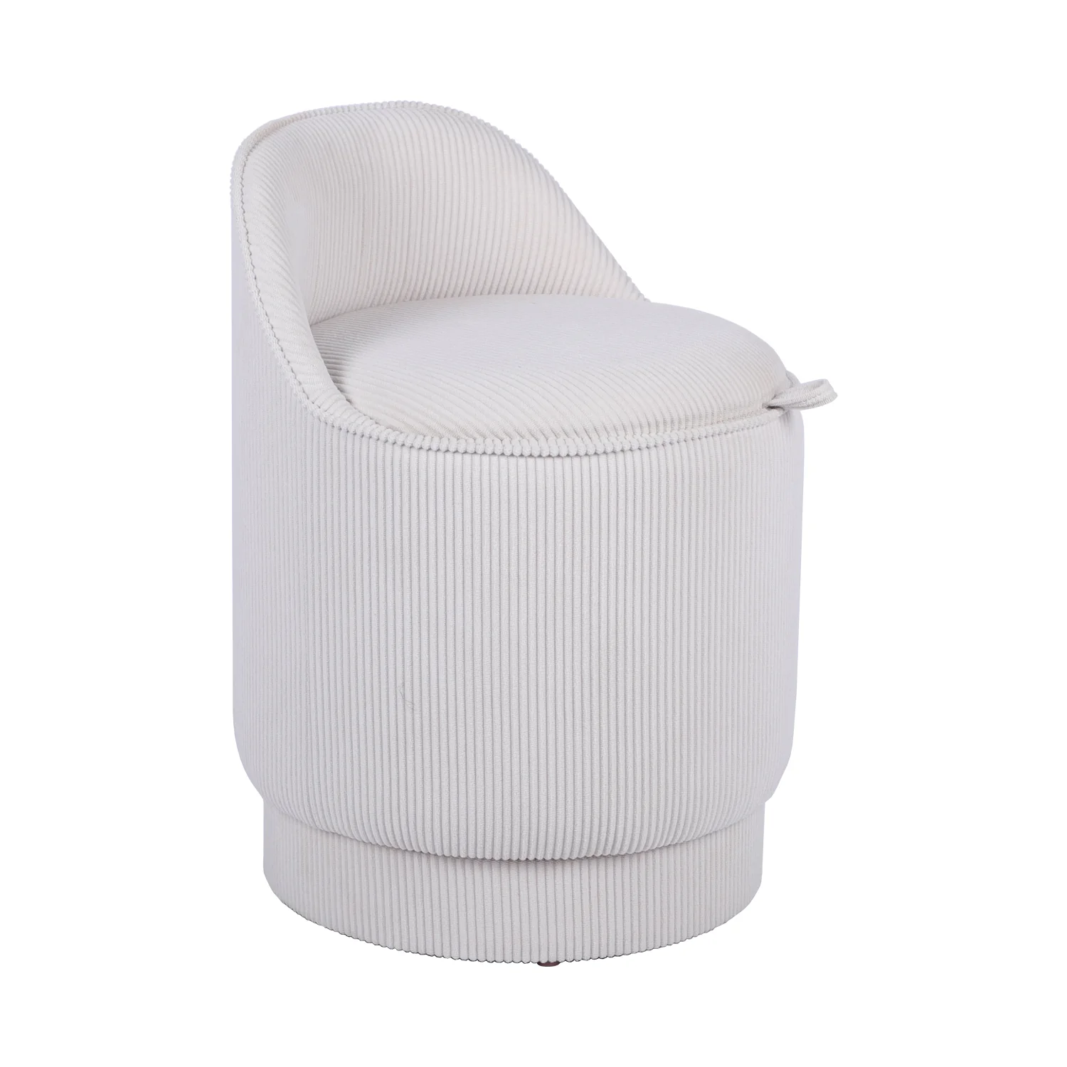 Puff Dinamarca Crema 40X40X55 - Image 3