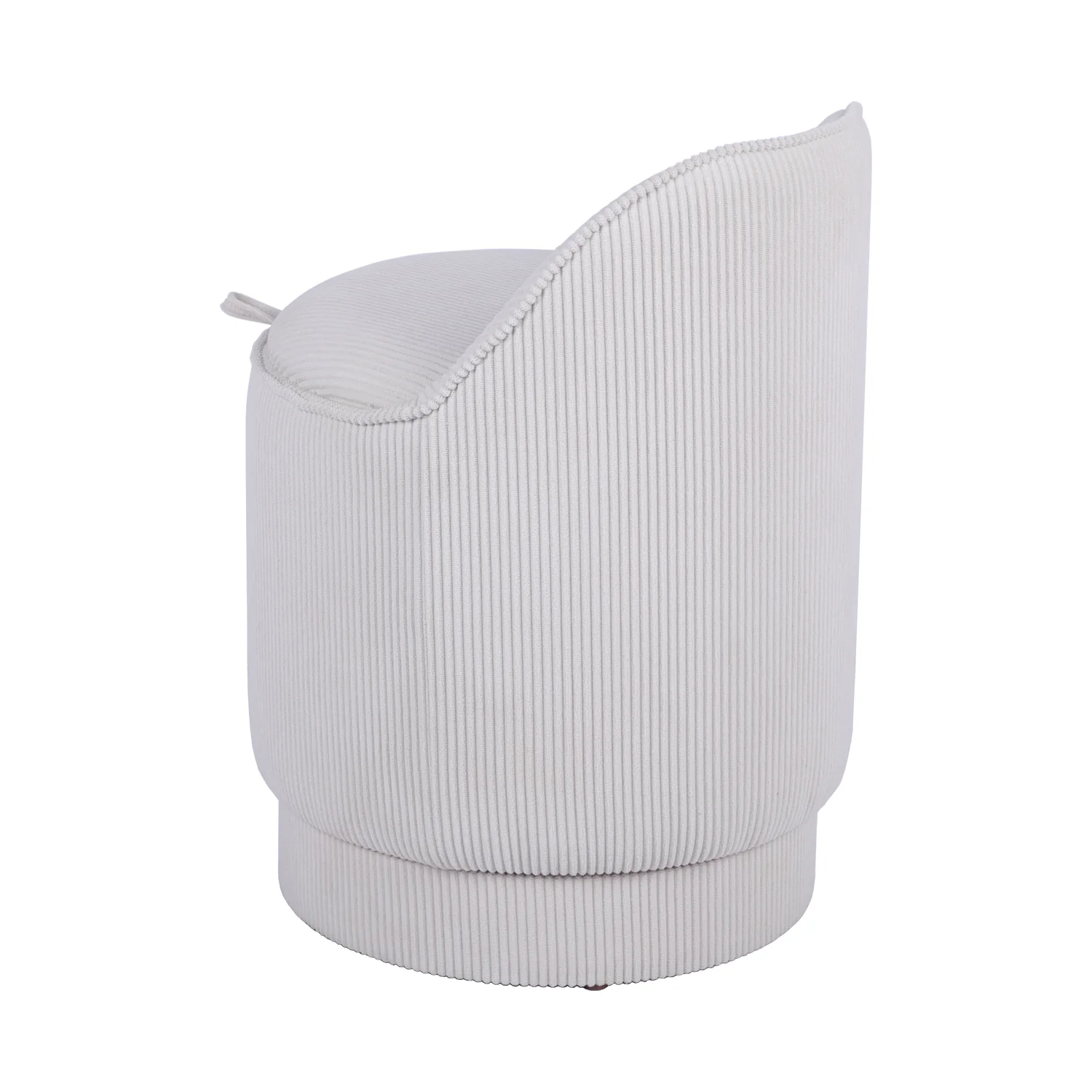 Puff Dinamarca Crema 40X40X55 - Image 4