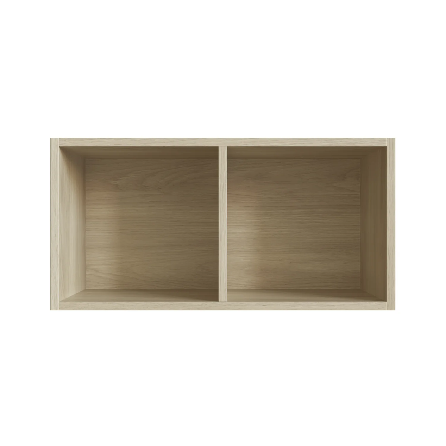 Repisa Kandy Natural Cubo Doble 60X30X24