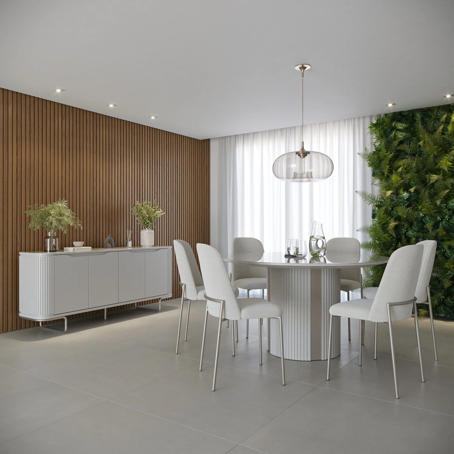 Set x2 Silla Bell Beige, Champaña - Image 2