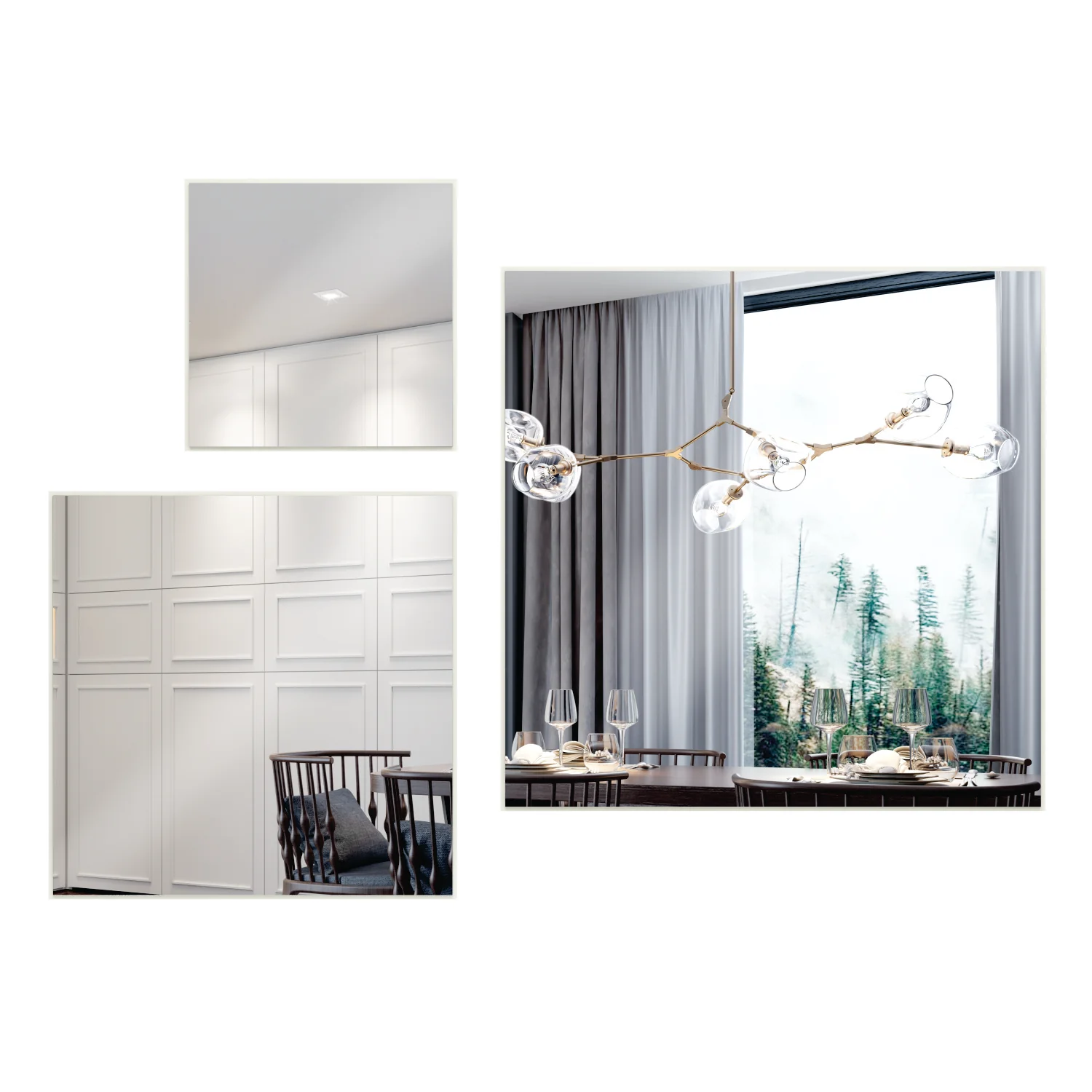 Set X3 Espejo Amsterdam Blanco - Image 2