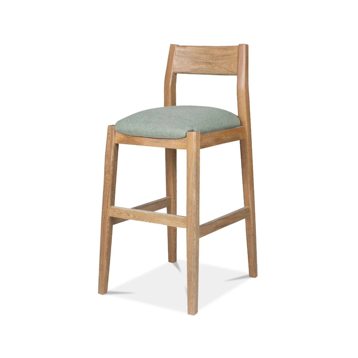 Silla Para Barra Dalton Premium Verona Verde, Natural - Image 3