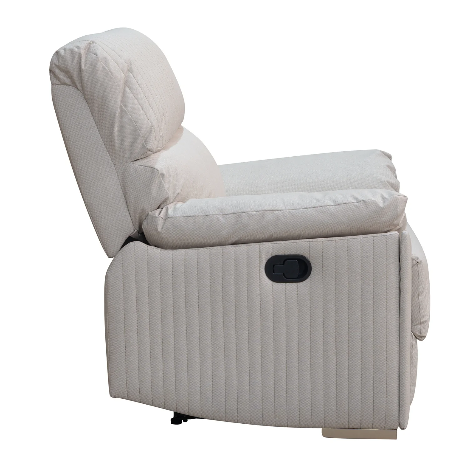 Sillón Reclinable Dinna Eurolino Gaira Beige, Champaña - Image 4