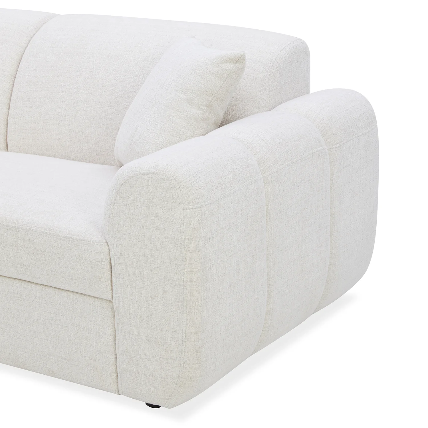 Sofa 3 Puestos Marsella Chenille Taupe - Image 5